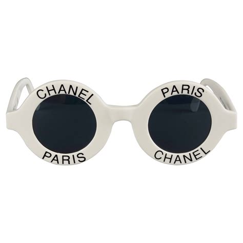 round chanel paris sunglasses